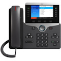 Cisco 8861 IP Phone - Corded/Cordless - Corded - Bluetooth - Wall Mountable, Desktop - Black