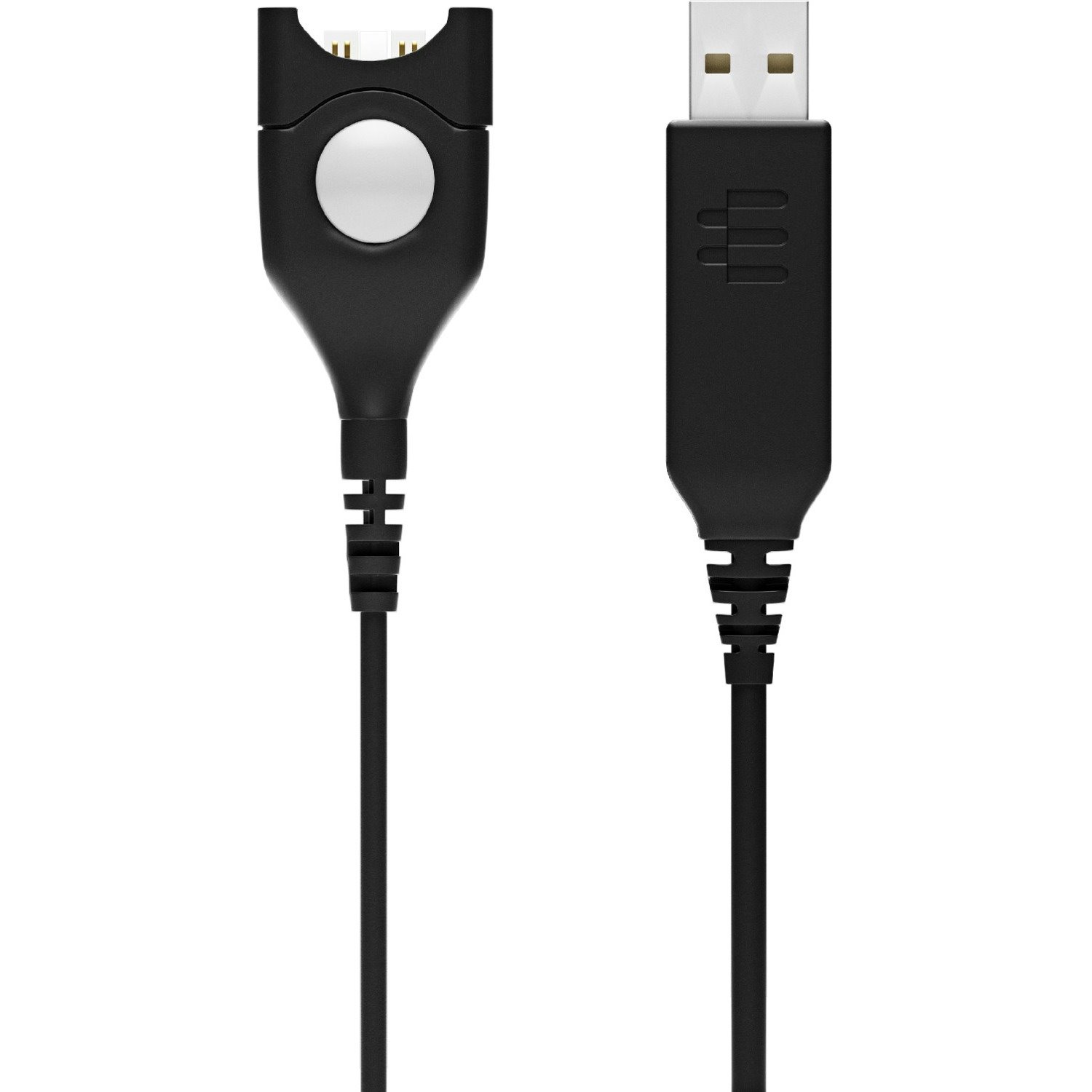 EPOS USB-ED 01 2.20 m Easy Disconnect/USB Audio/Data Transfer Cable for Audio Device, Headset, PC, Sound Card