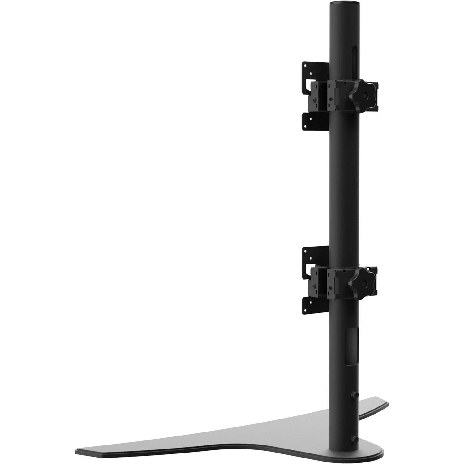 Peerless-AV&reg; 1x2 Freestanding Desktop Stand for 24" to 49" Ultra-Wide Curved Monitors