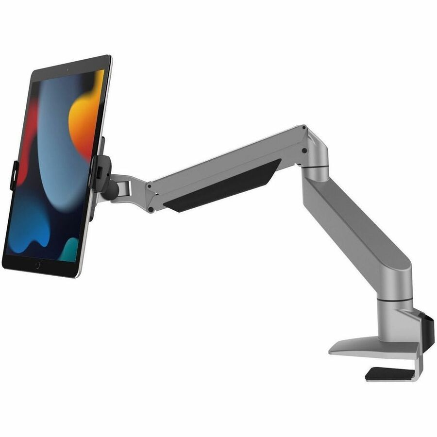 Compulocks Cling Reach Mounting Arm for Tablet, iPad - Black, Silver - Landscape/Portrait