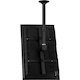 Atdec Ceiling Mount for Flat Panel Display - Black