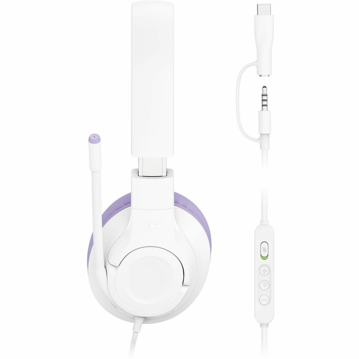 Belkin SoundForm Inspire Wired Over-Ear Headset for Kids