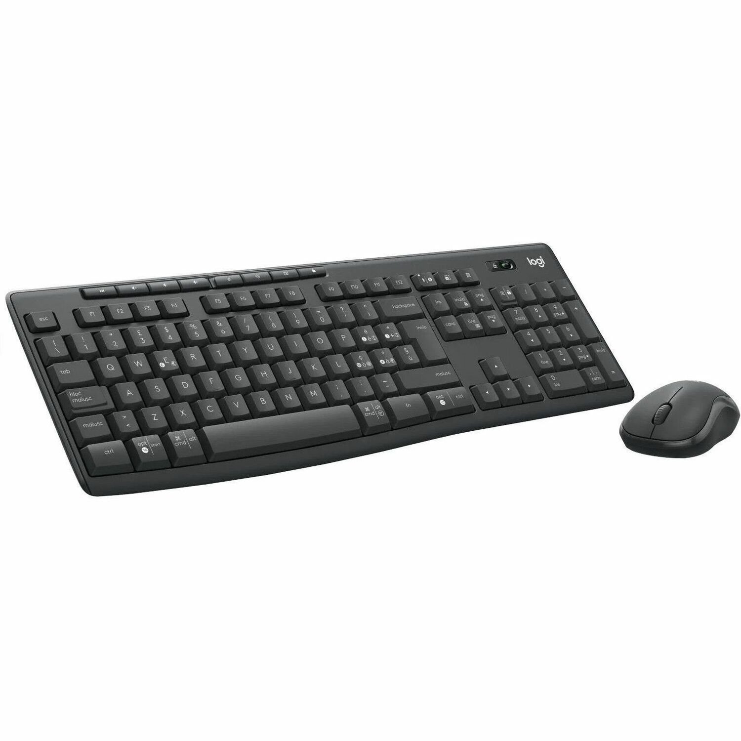 Logitech MK370 Rugged Keyboard & Mouse - QWERTY - Italian