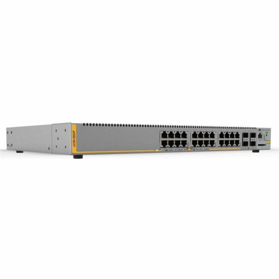 Allied Telesis x230 X230-28GP 24 Ports Manageable Layer 3 Switch - Gigabit Ethernet - 10/100/1000Base-T, 100/1000Base-X