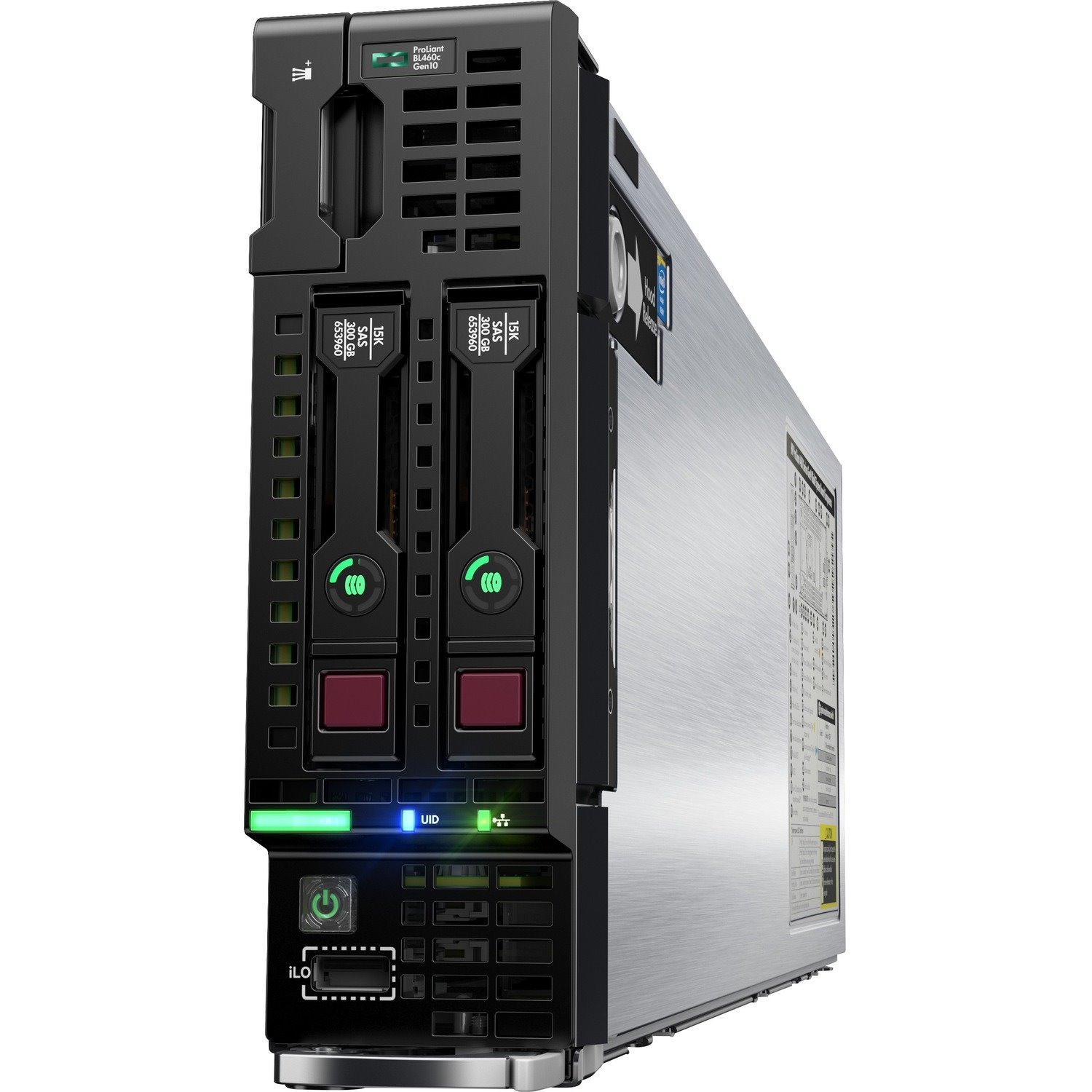 HPE ProLiant BL460c G10 Blade Server - 2 Xeon Gold 6248 2.60 GHz - 64 GB RAM - 12Gb/s SAS Controller