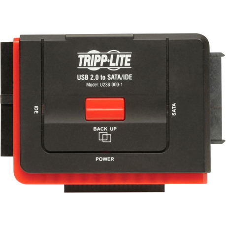 Eaton Tripp Lite Series USB 2.0 to Serial ATA (SATA) and IDE Adapter for 2.5in / 3.5in / 5.25in Hard Drives