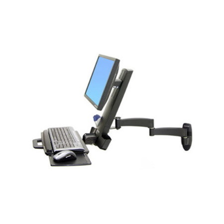 Ergotron 45-230-200 Mounting Arm for Flat Panel Display - Black