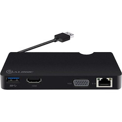 Alogic USB 3.0 Type A Docking Station for Desktop PC, Notebook