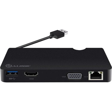 Alogic USB 3.0 Type A Docking Station for Desktop PC, Notebook