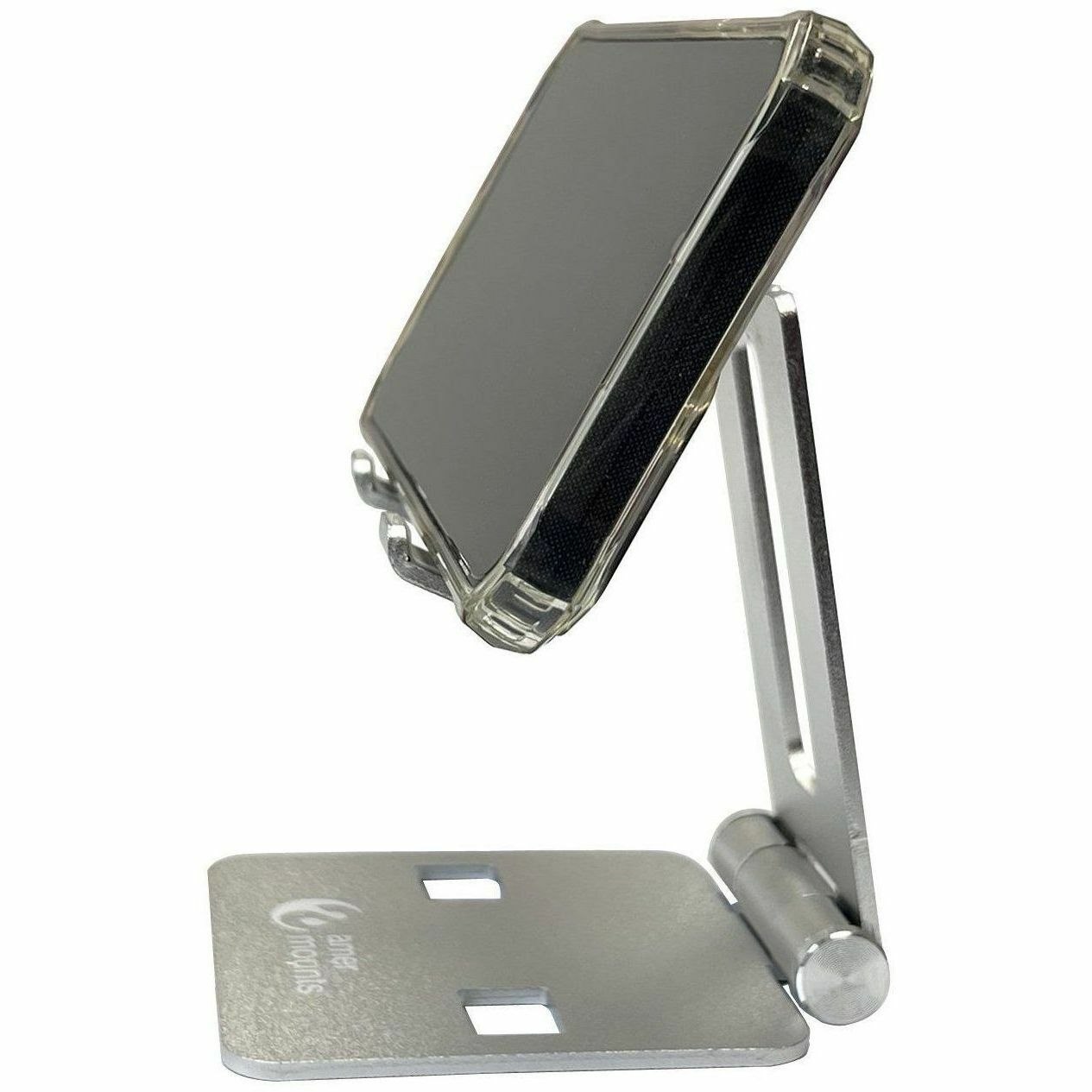 Amer Mounts Simplicity Folding Phone Stand (Bright Aluminum)
