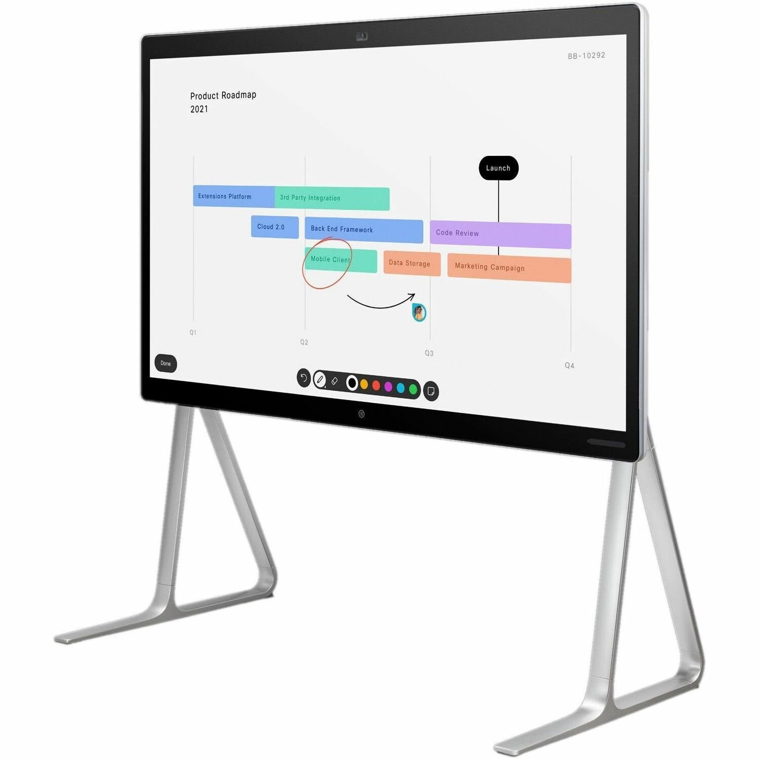 Cisco Webex Board 85 - Floor Stand