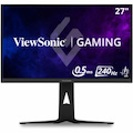 ViewSonic XG2736-2K 27 Inch 1440p IPS Gaming Monitor with 240Hz, 0.5ms FreeSync Premium, NVIDIA G-Sync Compatible, RGB Lighting, Advanced Ergonomics, HDMI, DP and 65W USB-C Inputs
