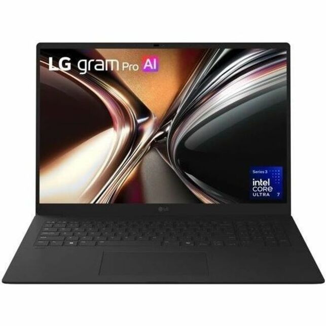LG gram Pro 17Z90U-G.AU77U1 17" Copilot+ PC Notebook - WQXGA - Intel Core Ultra 7 Series 3 355 - 16 GB - 1 TB SSD - Black