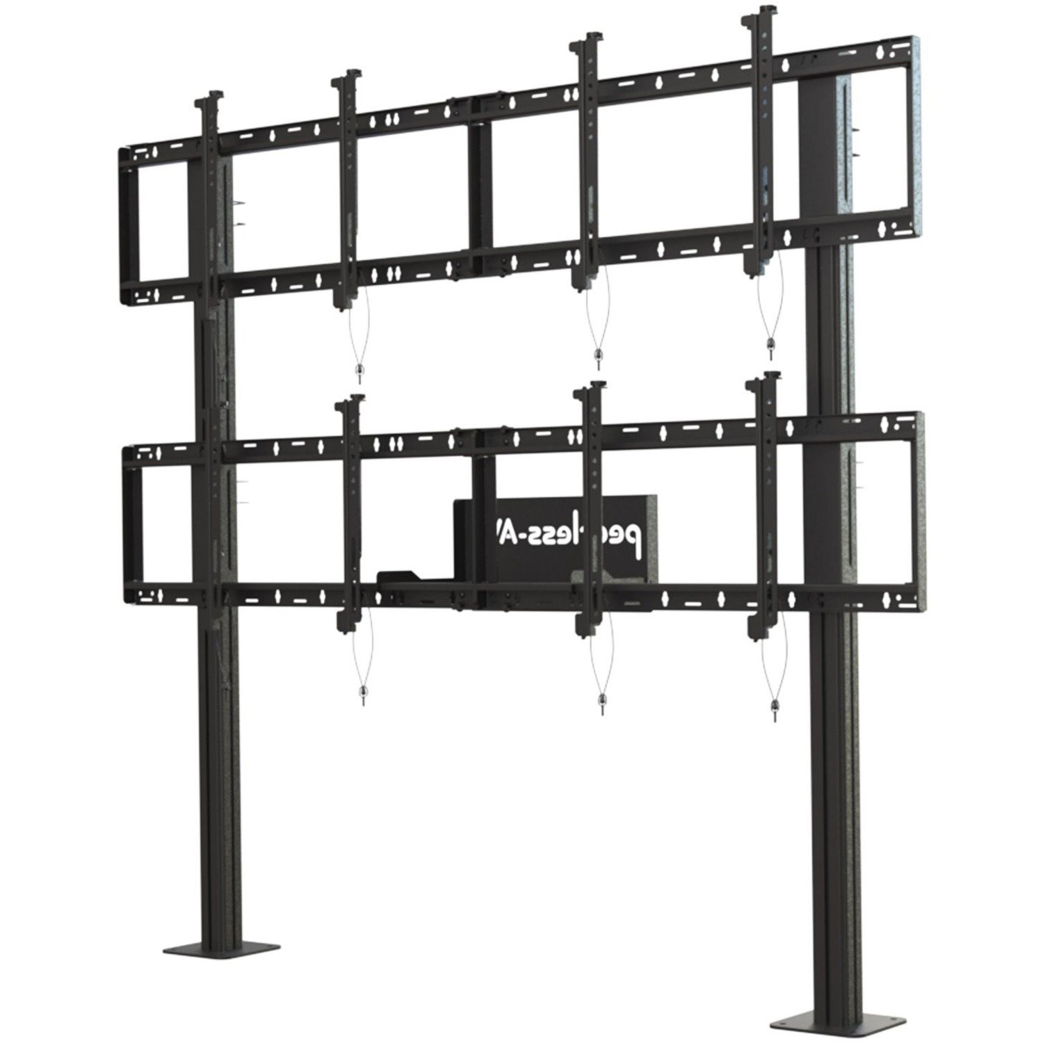 Peerless-AV&reg; Modular Video Wall Pedestal Mount 2x2 Configuration For 46" to 60" displays