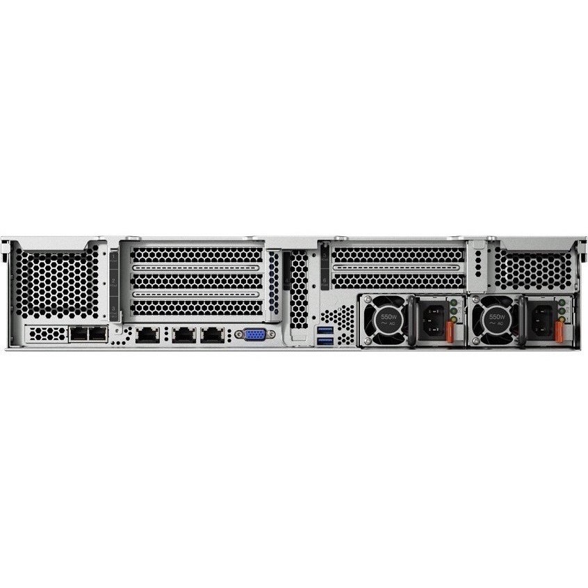 Lenovo ThinkSystem SR550 7X04A02SAU 2U Rack Server - 1 Xeon Silver 4110 2.10 GHz - 16 GB RAM - 12Gb/s SAS, Serial ATA/600 Controller