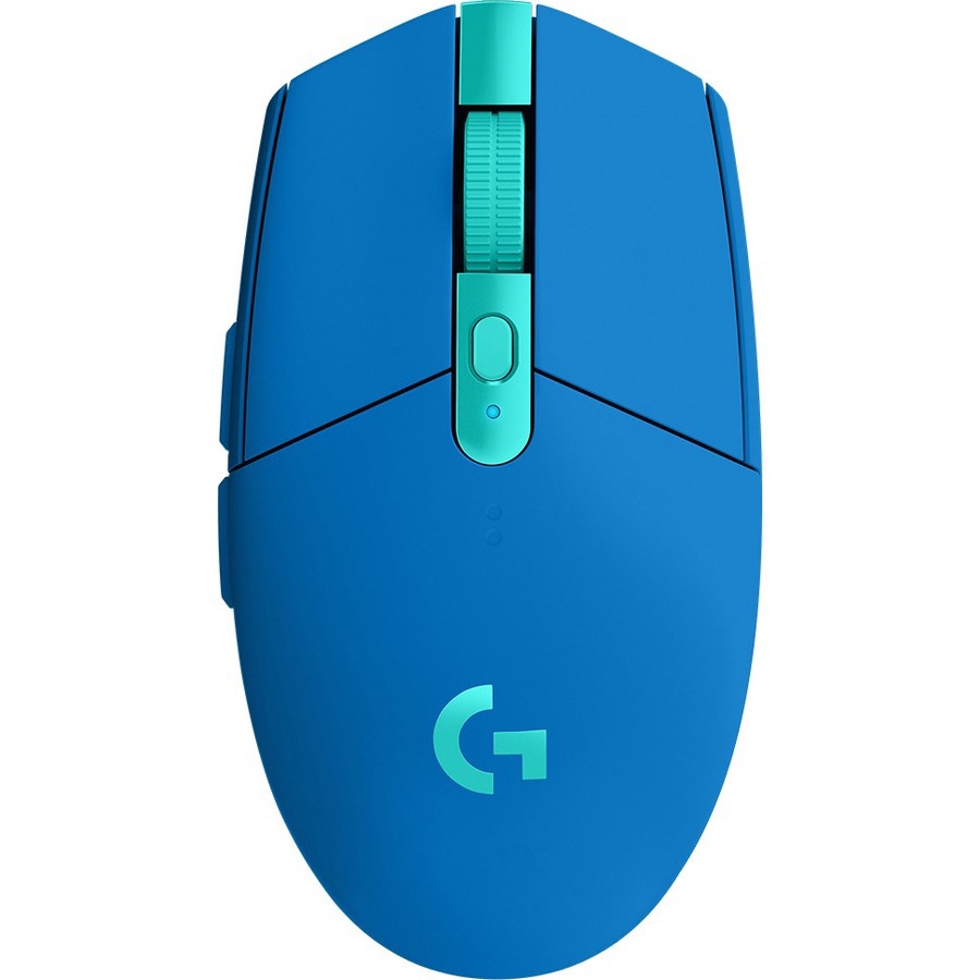 Logitech LIGHTSPEED G305 Gaming-Maus - Wi-Fi - USB - Optisch - 6 Taste(n) - Blau