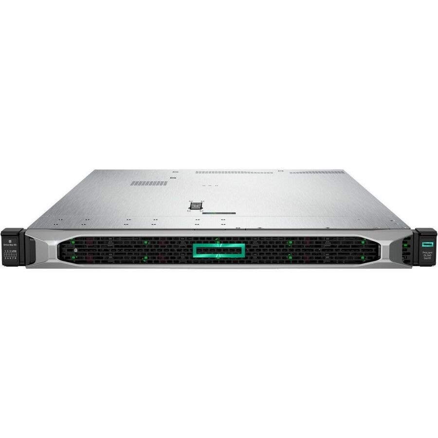 HPE SMART CHOICE ProLiant DL360 G10 1U Rack Server - 1 x Intel Xeon Silver 4208 2.1 GHz - 64 GB RAM - 960 GB SSD - (2 x 480GB) SSD Configuration - Serial ATA, 12Gb/s SAS Controller