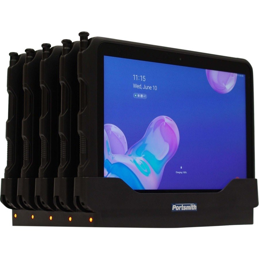 Portsmith 5-Slot Dock for Samsung Galaxy Tab Active Pro