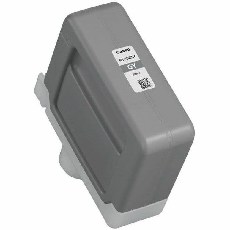 Canon PFI-3300 Original Inkjet Ink Cartridge - Gray - 1 Pack