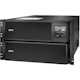 APC Smart-UPS On-Line, 8kVA/8kW, Rackmount 6U, 208V, 4x L6-20R+2x L6-30R NEMA outlets, Network Card+SmartSlot, Extended runtime, W/ rail kit