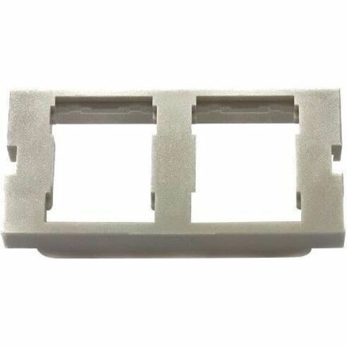 Ortronics Series II to HDJ Adapter, 2 port, fog white pack of 10