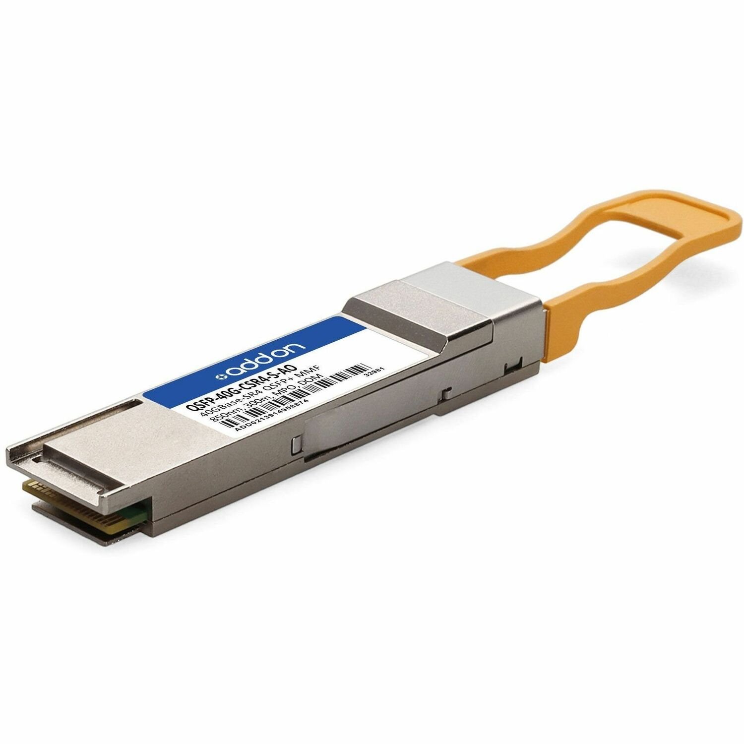 AddOn Cisco&reg; QSFP-40G-CSR4-S Compatible TAA 40GBase-SR4 QSFP+ Transceiver (MMF, 850nm, 300m, MPO, DOM)