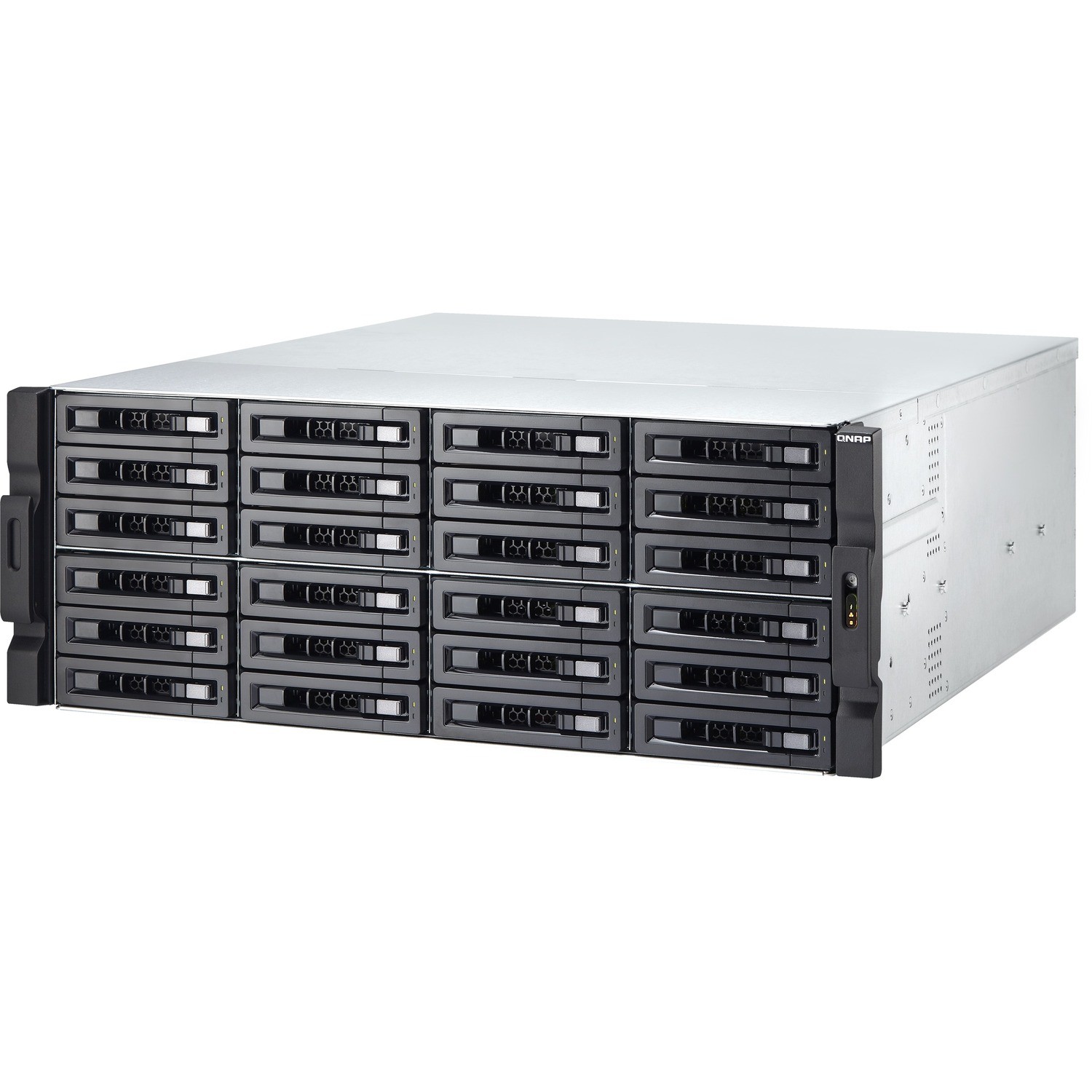 QNAP TVS-2472XU-RP-I5-8G 24 x Total Bays SAN/NAS Storage System - 4 GB Flash Memory Capacity - Intel Core i5 i5-8500 Hexa-core (6 Core) 3 GHz - 8 GB RAM - DDR4 SDRAM - 4U Rack-mountable