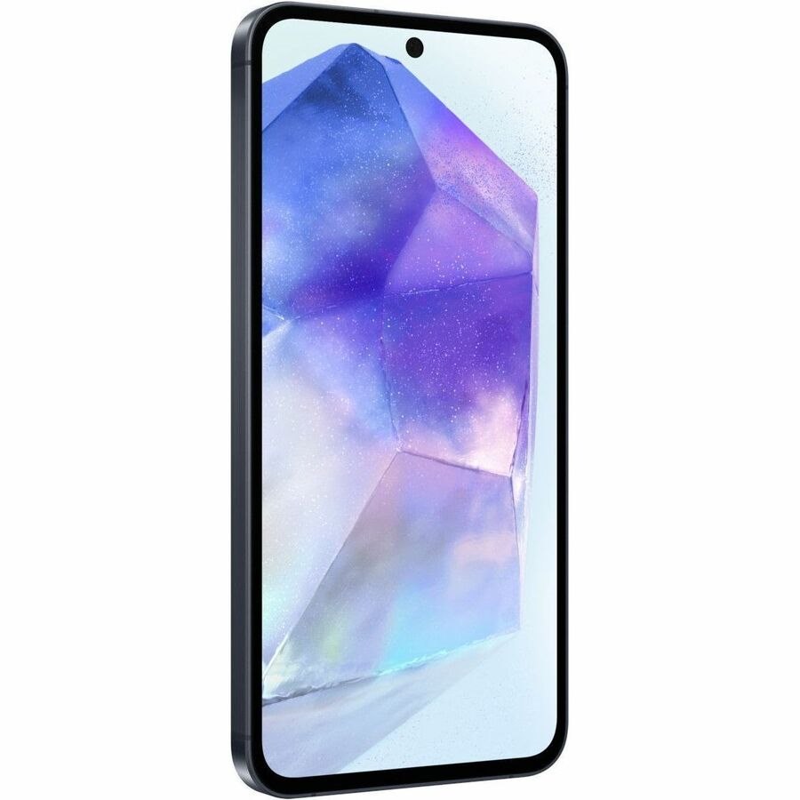 Samsung Galaxy A55 5G SM-A556B/DS 256 GB Smartphone - 16.8 cm (6.6") Super AMOLED Full HD Plus 1080 x 2340 - Octa-core (Cortex A78Quad-core (4 Core) 2.75 GHz + Cortex A55 Quad-core (4 Core) 2 GHz - 8 GB RAM - Android 14 - 5G - Awesome Navy