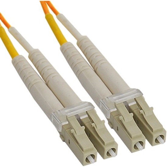 ICC 62.5/125&micro;m Multimode Duplex LC-LC Fiber Optic Jumper, 1 PC