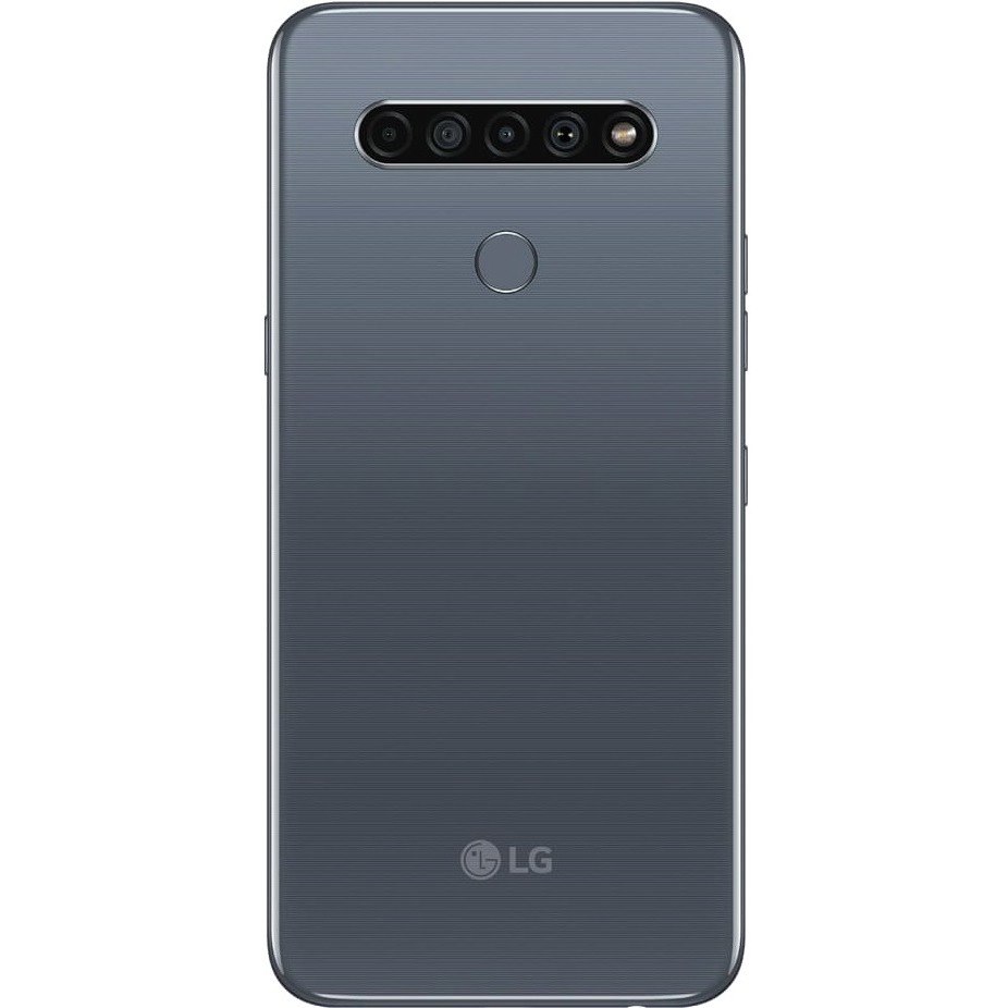 LG K61 LMQ630EAW 128 GB Smartphone - 6.5" LCD Full HD Plus 2340 x 1080 - Cortex A53Quad-core (4 Core) 2.30 GHz + Cortex A53 Quad-core (4 Core) 1.80 GHz - 4 GB RAM - Android 9.0 Pie - 4G - Titan Gray