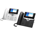 Cisco 8851 IP Phone - Refurbished - Wall Mountable - White
