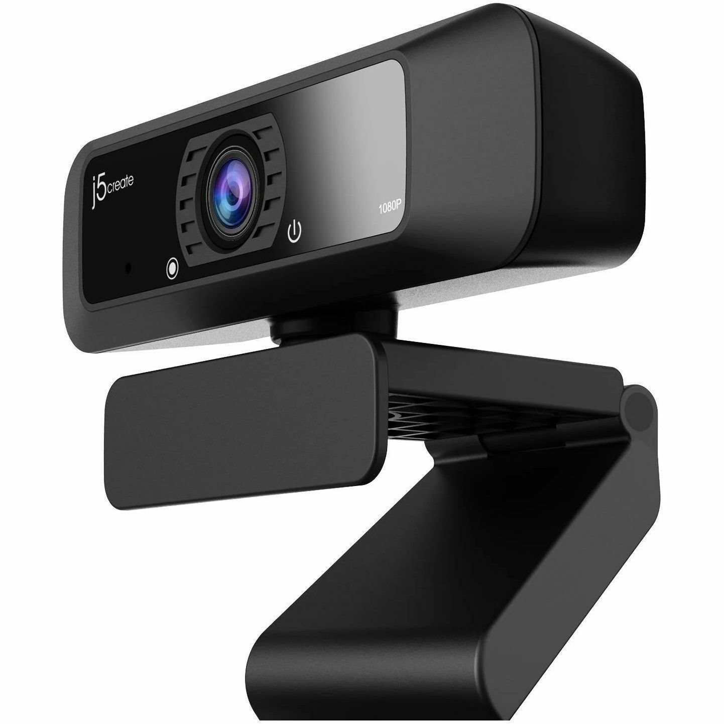 j5create JVCU100 Webcam - 2 Megapixel - 30 fps - Black - USB 2.0 Type A - 1 Each