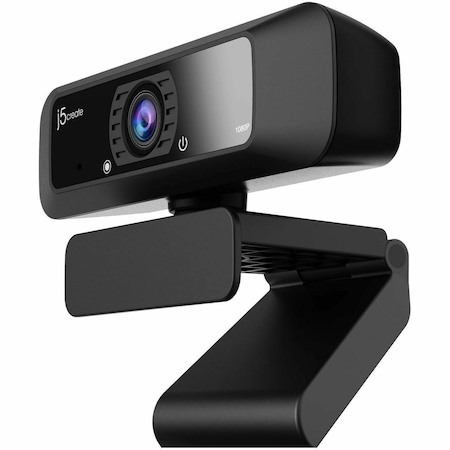 j5create JVCU100 Webcam - 2 Megapixel - 30 fps - Black - USB 2.0 Type A - 1 Each