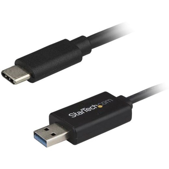 StarTech.com USB C to USB 3.0 Data Transfer Cable - Mac / Windows - Windows Easy Transfer Cable - Mac Data Transfer - 2m (6ft)