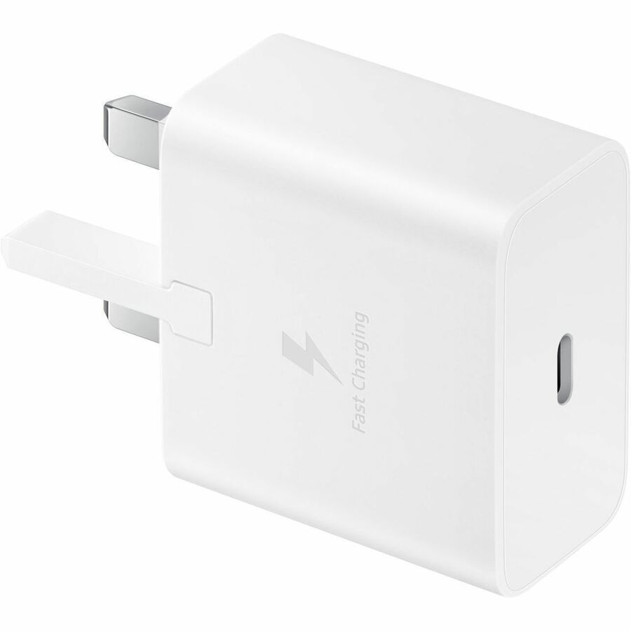 Samsung Uk Plug With Usb-C Port Usb-C To C Cabl