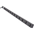 Eaton Tripp Lite Series 12-Outlet Vertical Power Strip, 120V, 15A, NEMA 5-15P, 15 ft. (4.57 m) Cord, 36 in., Black Housing