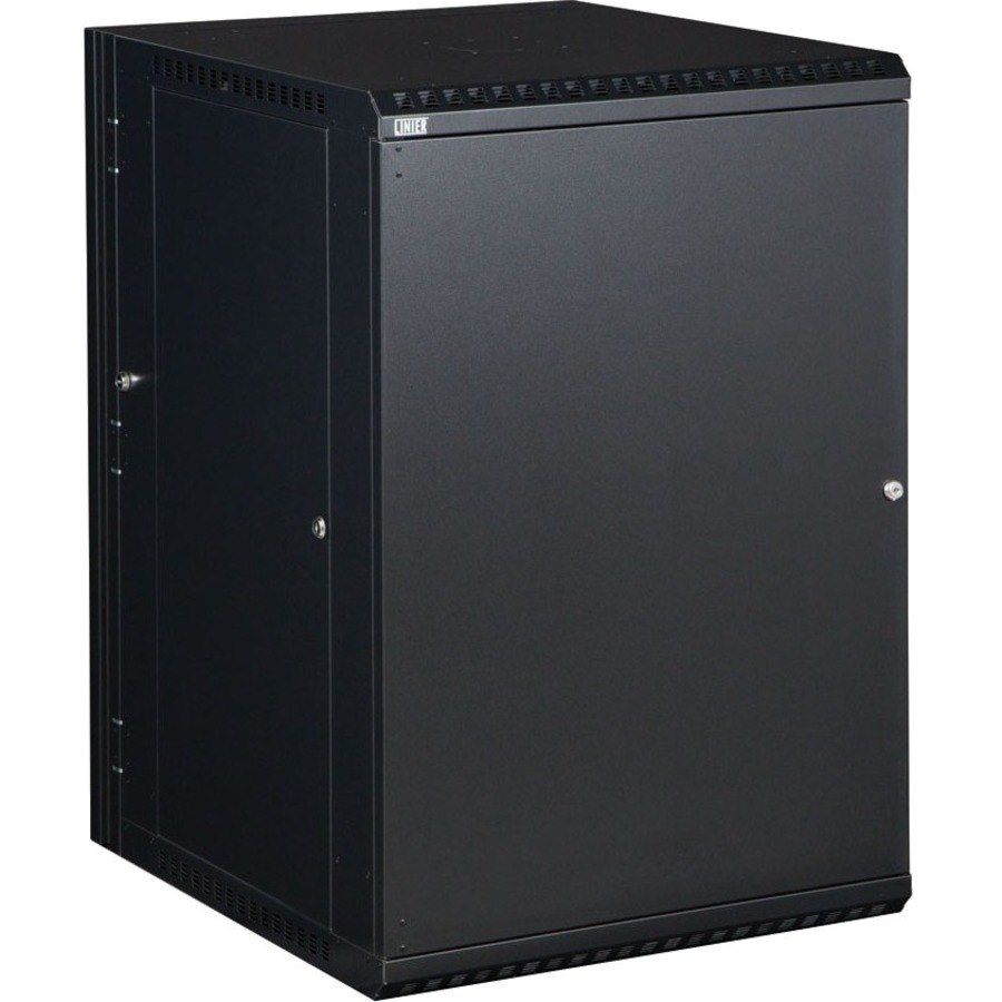 Kendall Howard 18U LINIER Swing-Out Wall Mount Cabinet - Solid Door