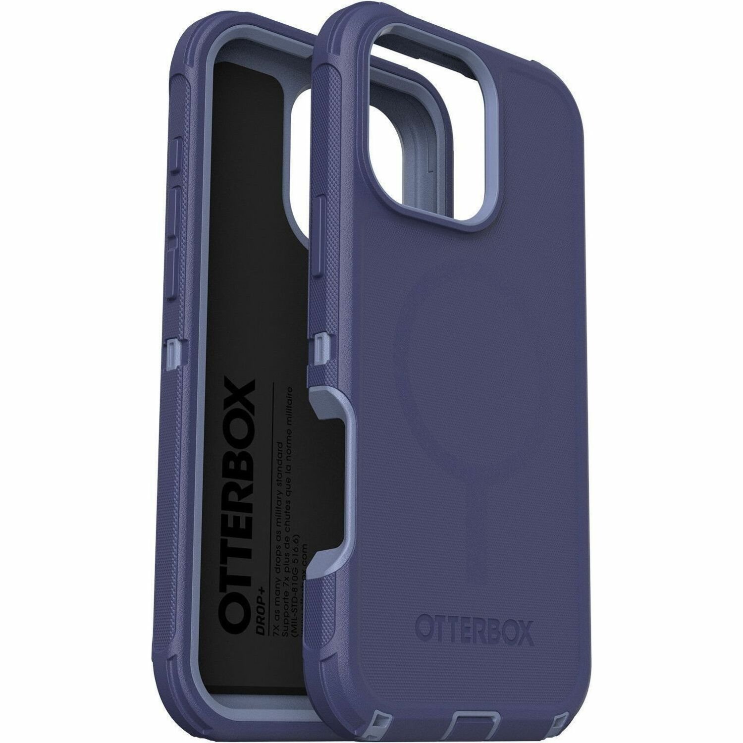 OtterBox Defender Case for Apple iPhone 16 Pro Max Smartphone - Textured - Denver Dusk Purple