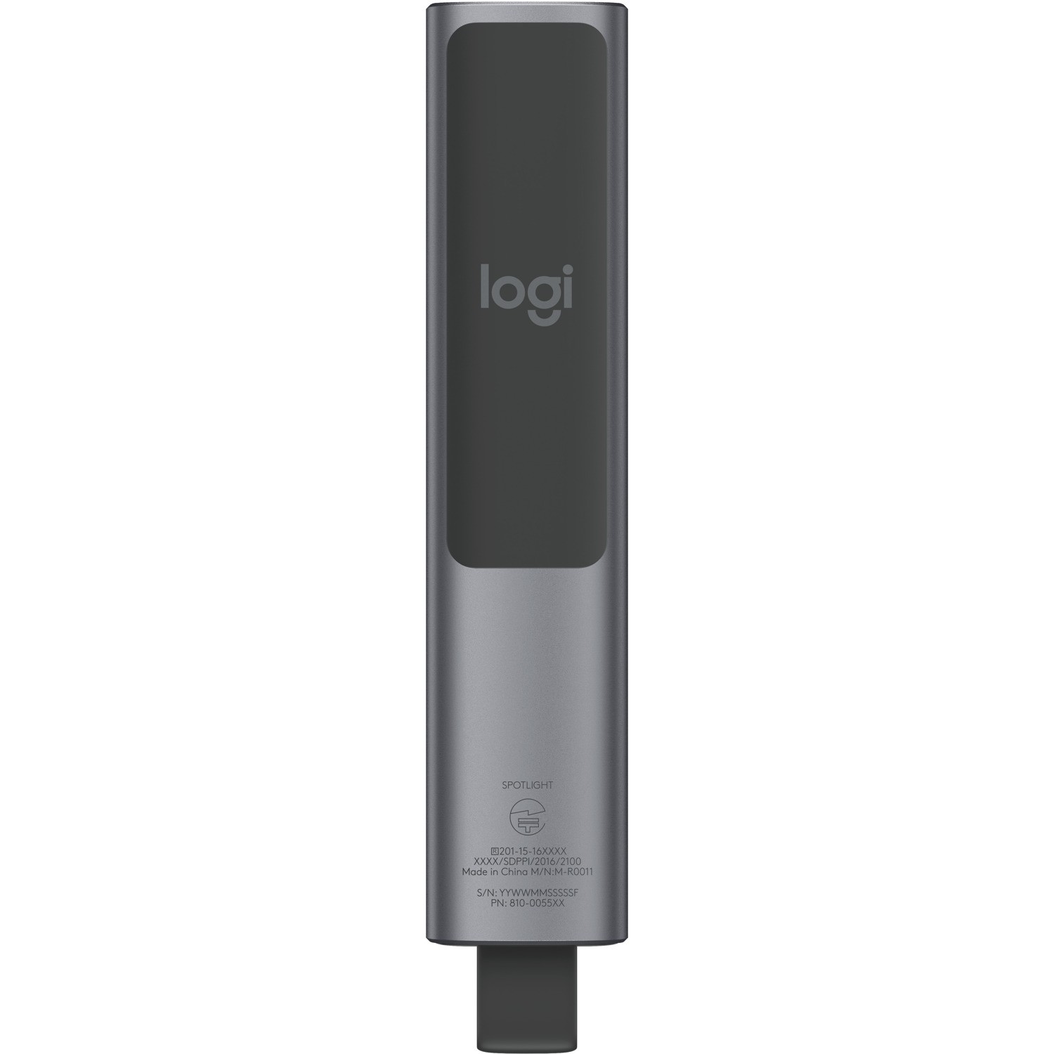 LOGITECH SPOTLIGHT WIRELESS PRESENTATION REMOTE,2.4GHZ USB RECEIVER,BT,SLATE,30M RANGE-1YR