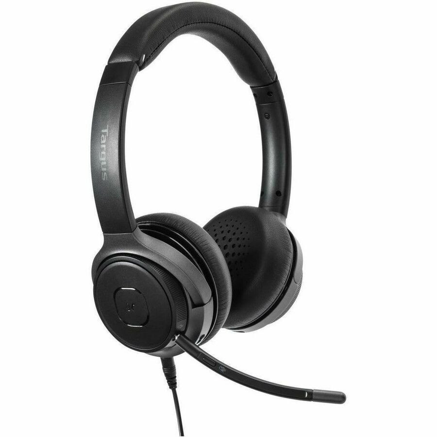 Targus Bedraad/draadloos Over het hoofd, Op het oor Stereo Headset - Zwart
