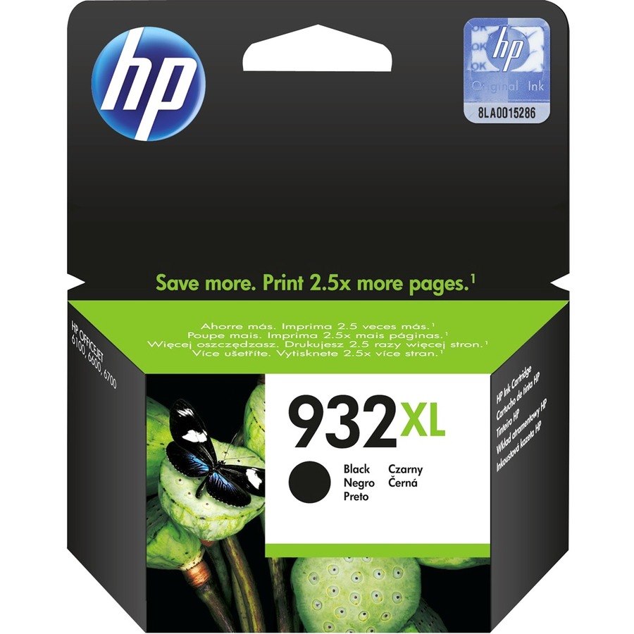 HP 932XL Original Inkjet Ink Cartridge - Black - 1 Pack