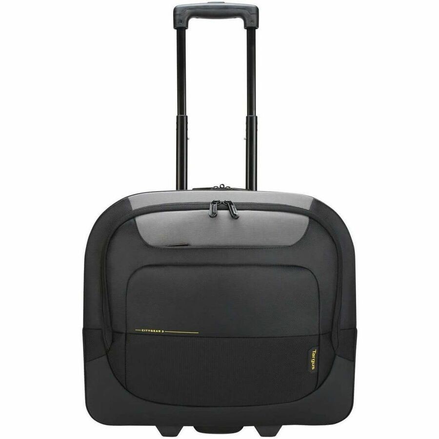 Targus CityGear TCG717GL Carrying Case (Roller) for 38.1 cm (15") to 43.9 cm (17.3") Notebook - Black, Grey