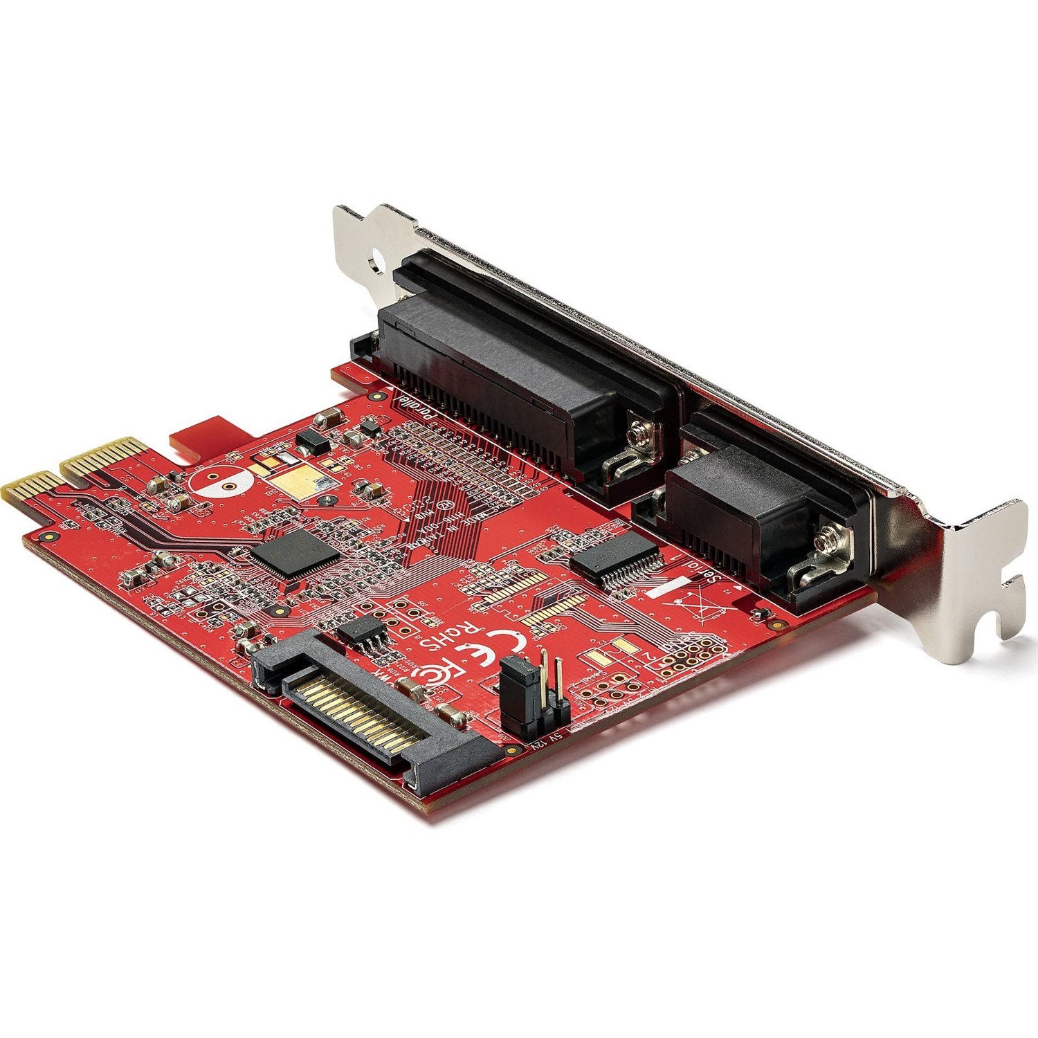 StarTech.com PCIe Card with Serial and Parallel Port, PCI Express Combo Expansion Adapter Card, 1xDB25 Parallel Port, 1x RS232 Serial Port