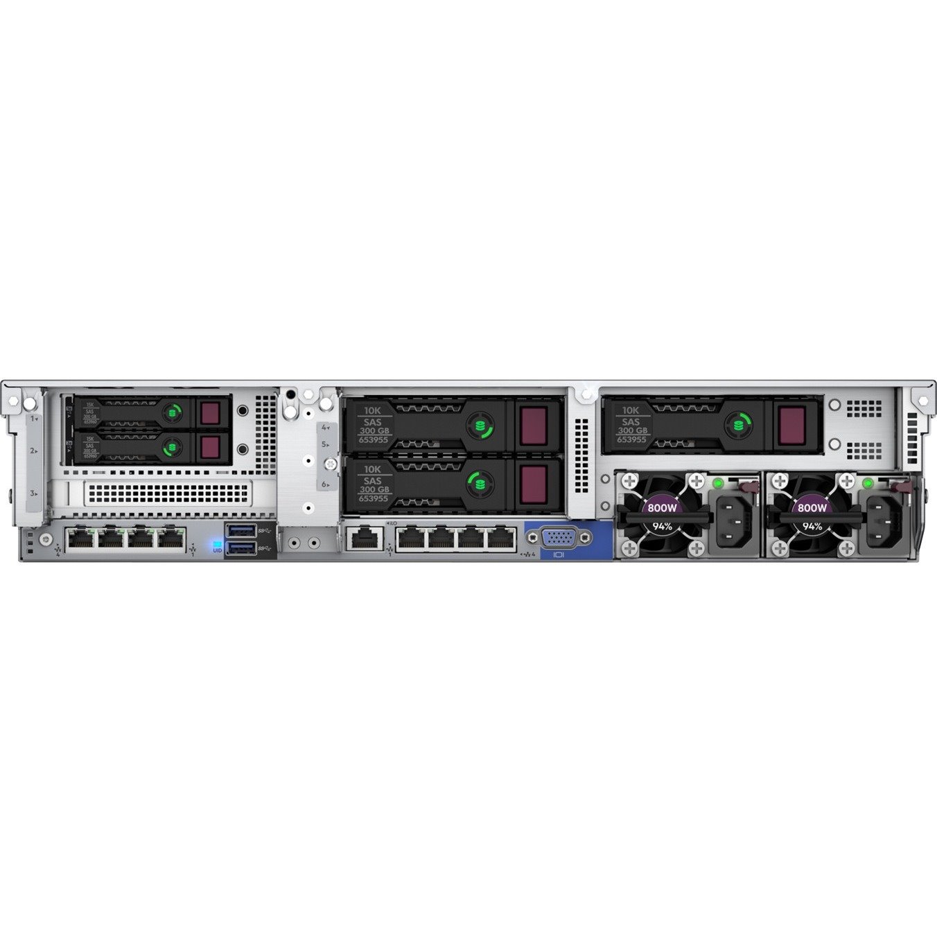 HPE ProLiant DL380 G10 2U Rack Server - 1 x Intel Xeon Silver 4208 2.10 GHz - 32 GB RAM - Serial ATA, 12Gb/s SAS Controller