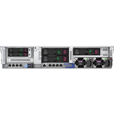HPE ProLiant DL380 G10 2U Rack Server - 1 Xeon Silver 4208 2.10 GHz - 32 GB RAM - Serial ATA, 12Gb/s SAS Controller