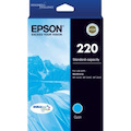 Epson DURABrite Ultra 220 Original Standard Yield Inkjet Ink Cartridge - Cyan - 1 Pack