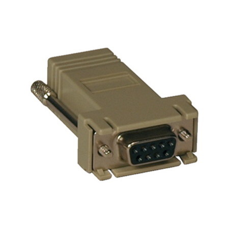 Eaton Tripp Lite Series Modular Serial Adapter Crossover Wiring (DB9 F to RJ45 F)