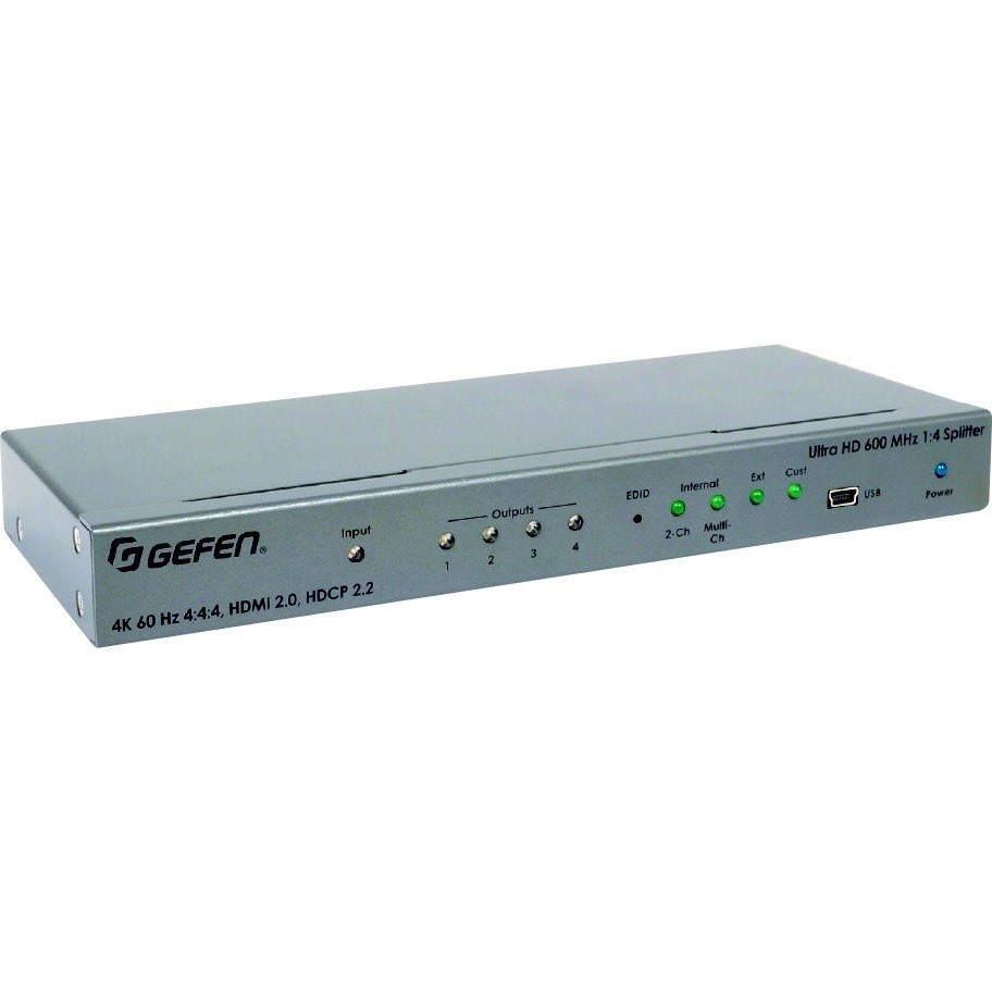 Gefen Ultra HD 600 MHz 1:4 Splitter for HDMI w/ HDR