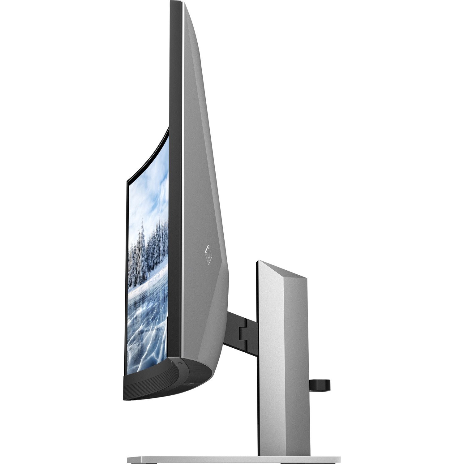 HP Z34c G3 34" Class Webcam WQHD Curved Screen LCD Monitor - 21:9 - Silver, Black