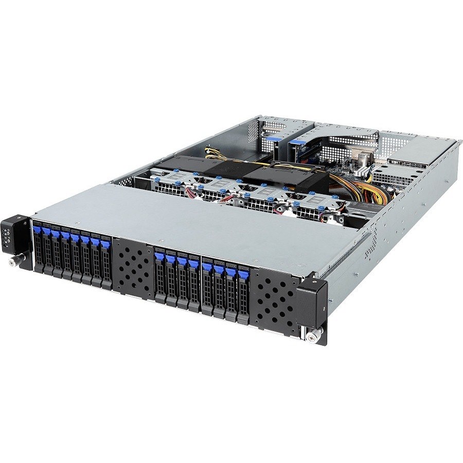 GIGABYTE1 G221-Z30 Barebone System - 2U Rack-mountable - Socket SP3 - 1 x Processor Support